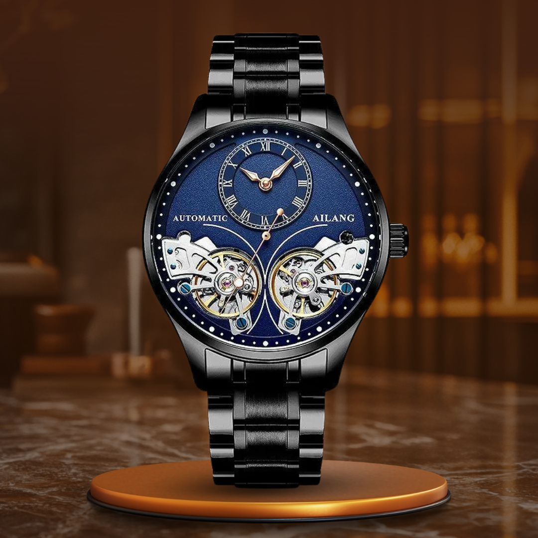 Dobbelt Tourbillon Luminous Mekanisk Ur