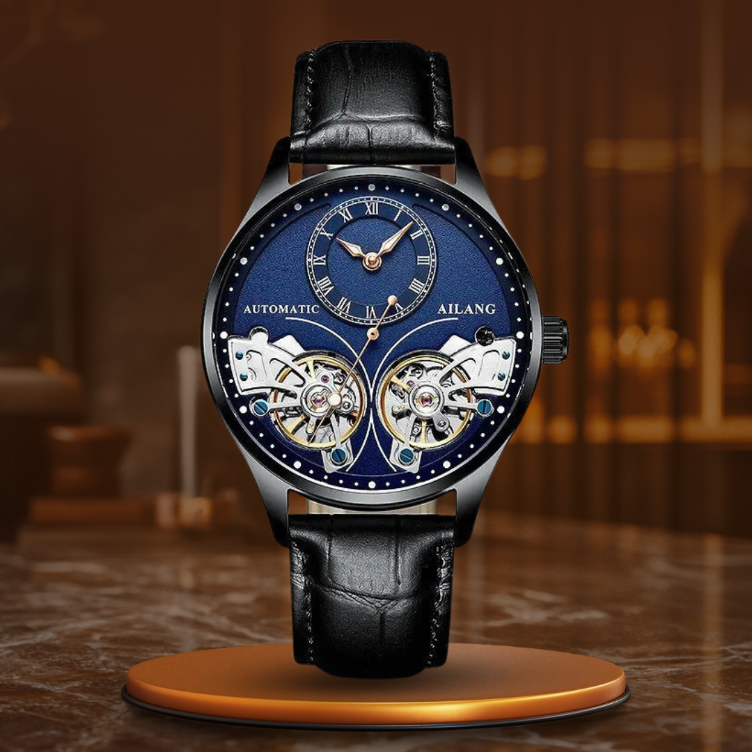 Dobbelt Tourbillon Luminous Mekanisk Ur