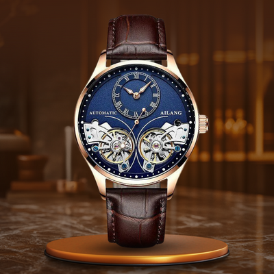 Dobbelt Tourbillon Luminous Mekanisk Ur