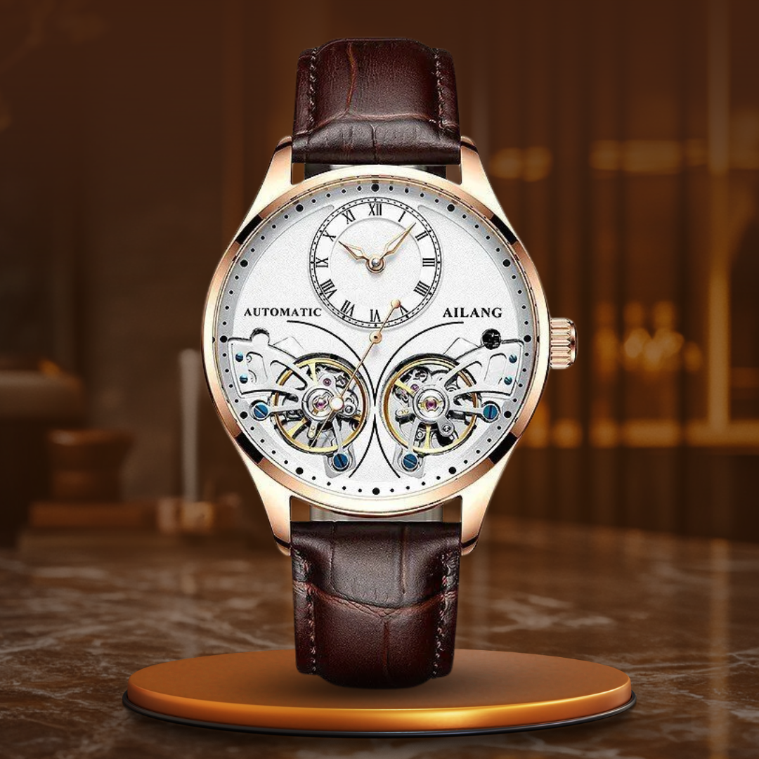 Dobbelt Tourbillon Luminous Mekanisk Ur