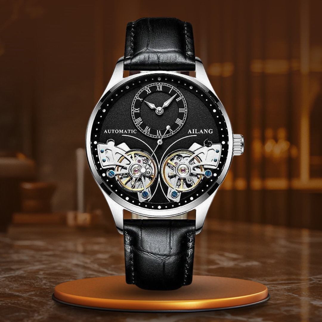 Dobbelt Tourbillon Luminous Mekanisk Ur
