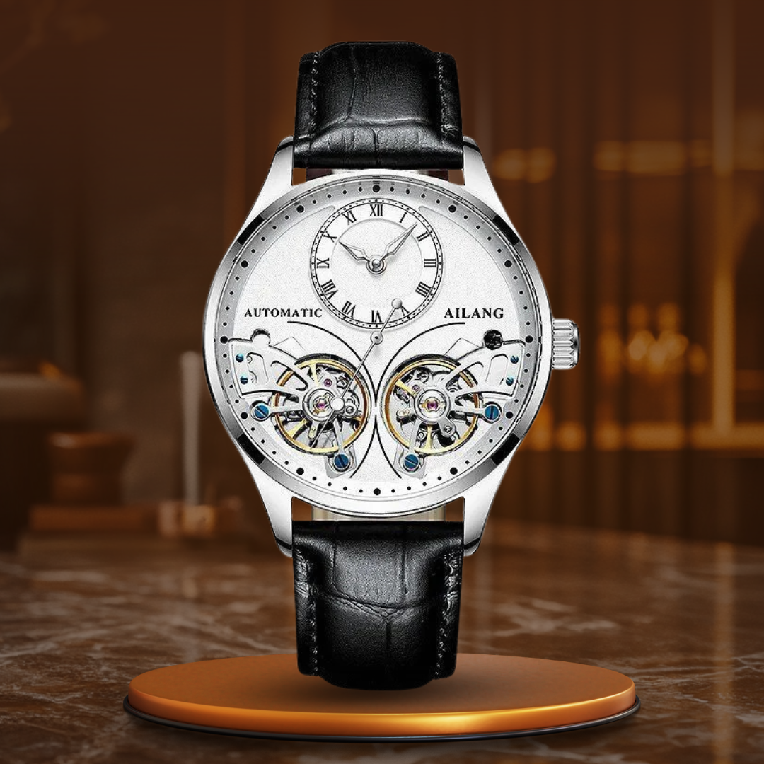Dobbelt Tourbillon Luminous Mekanisk Ur