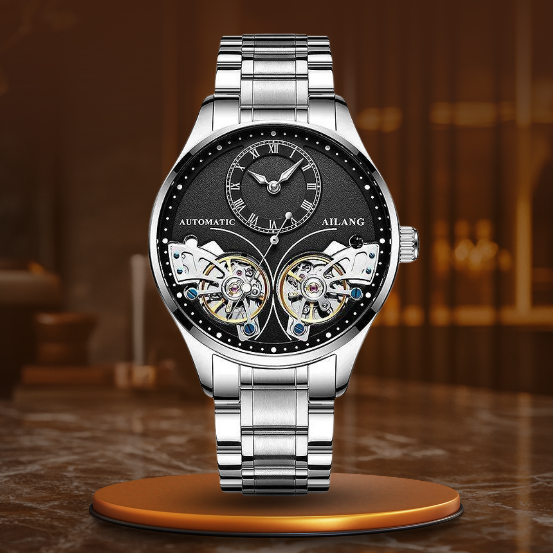Dobbelt Tourbillon Luminous Mekanisk Ur
