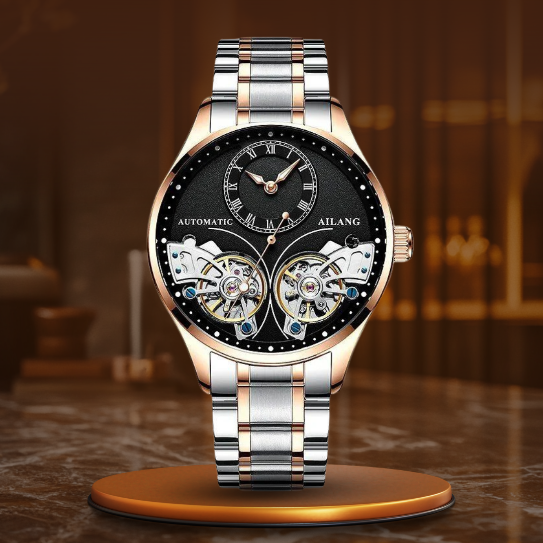 Dobbelt Tourbillon Luminous Mekanisk Ur