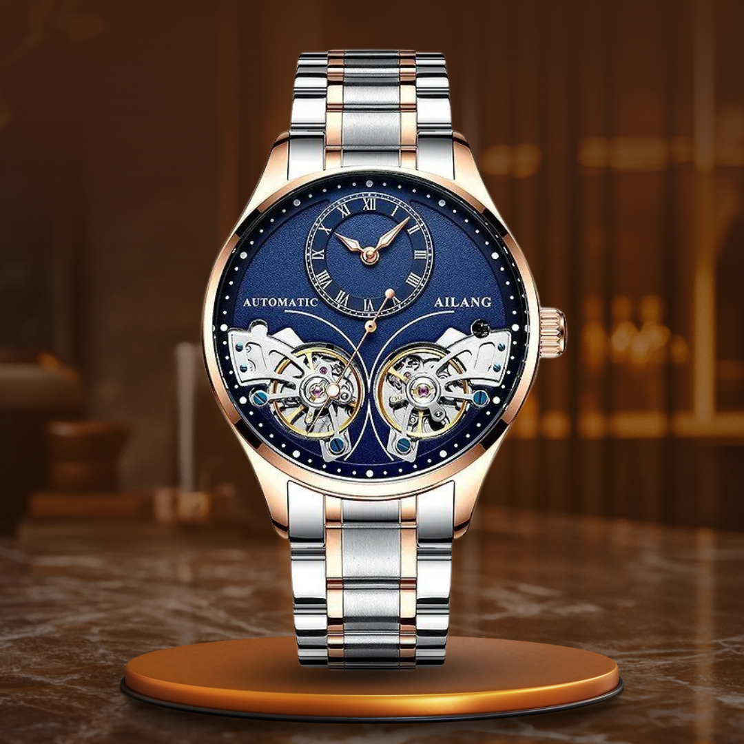 Dobbelt Tourbillon Luminous Mekanisk Ur