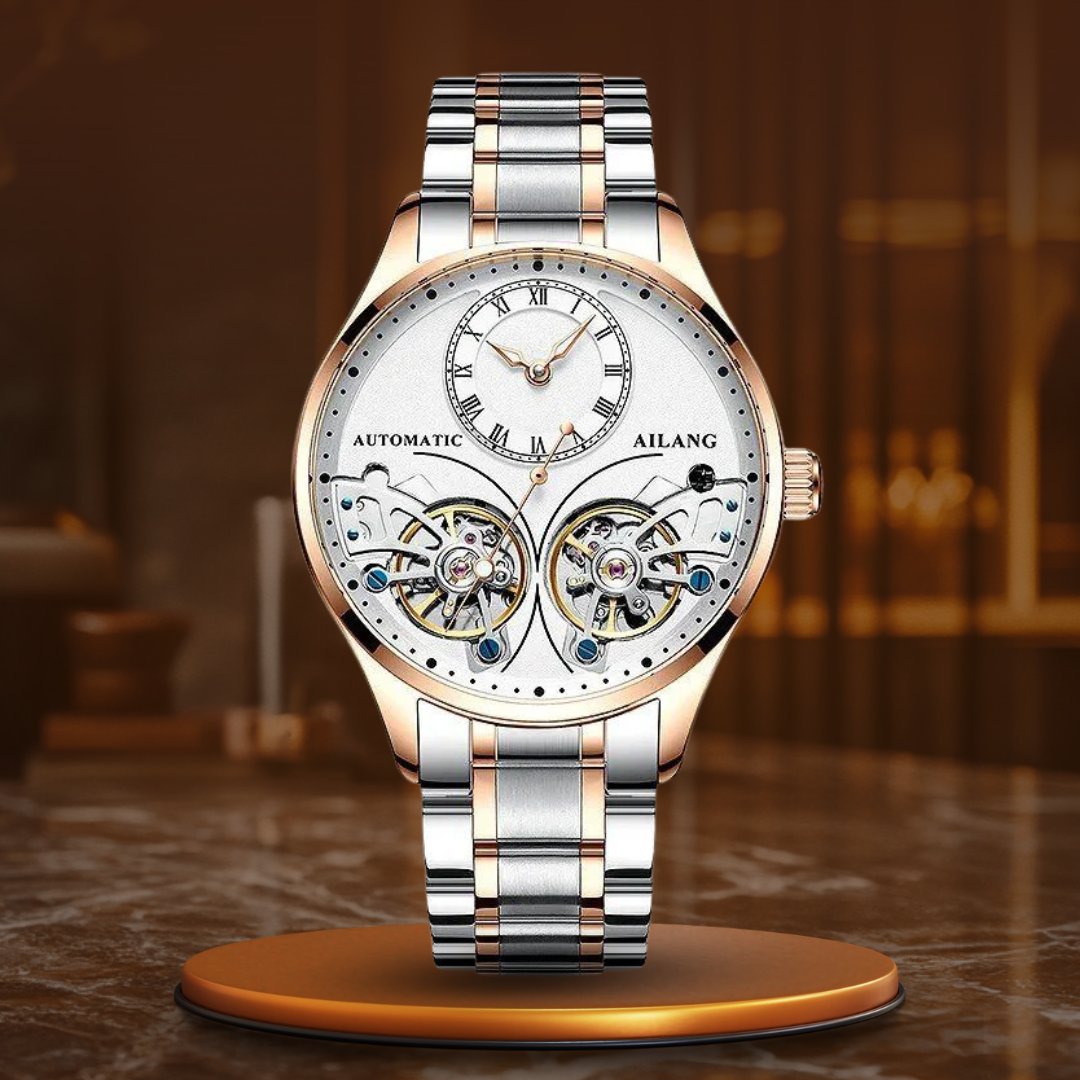 Dobbelt Tourbillon Luminous Mekanisk Ur