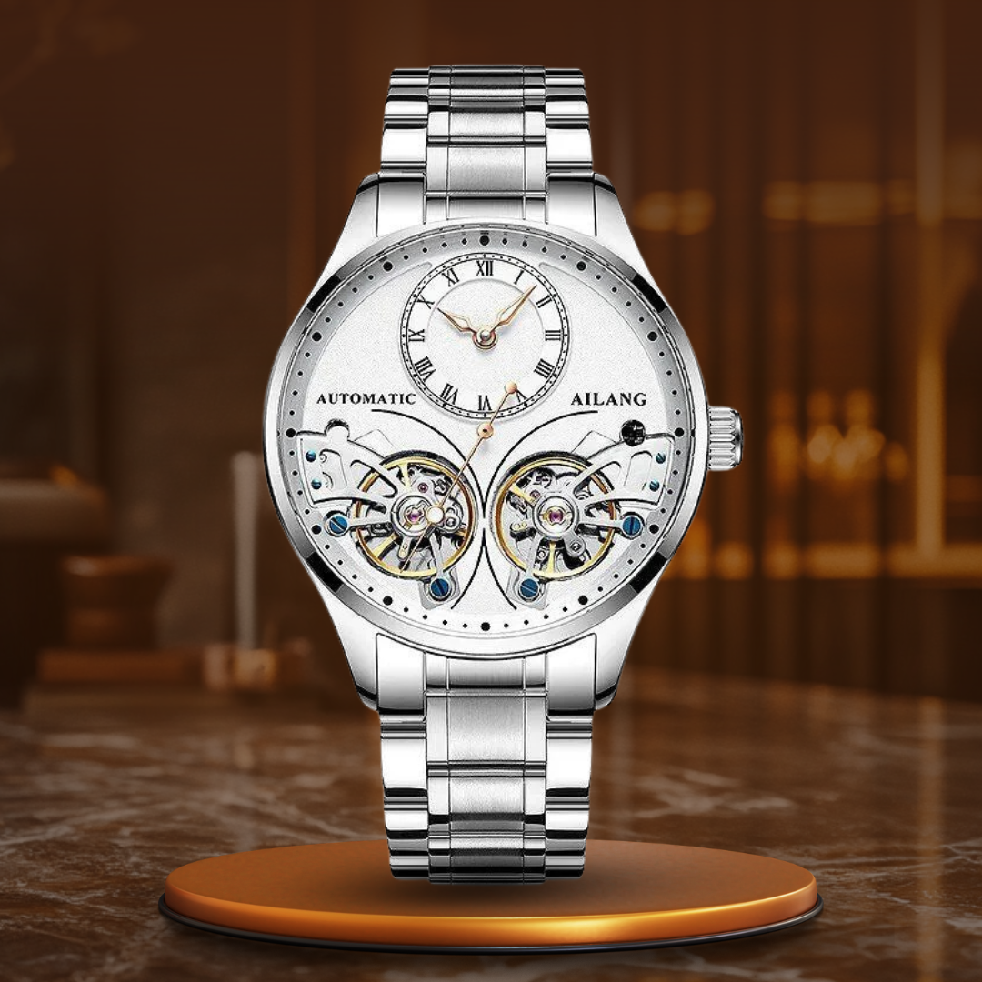Dobbelt Tourbillon Luminous Mekanisk Ur