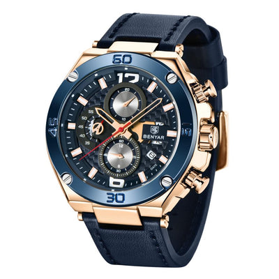 Kvarts Multifunktionel Sport Chronograph Ur