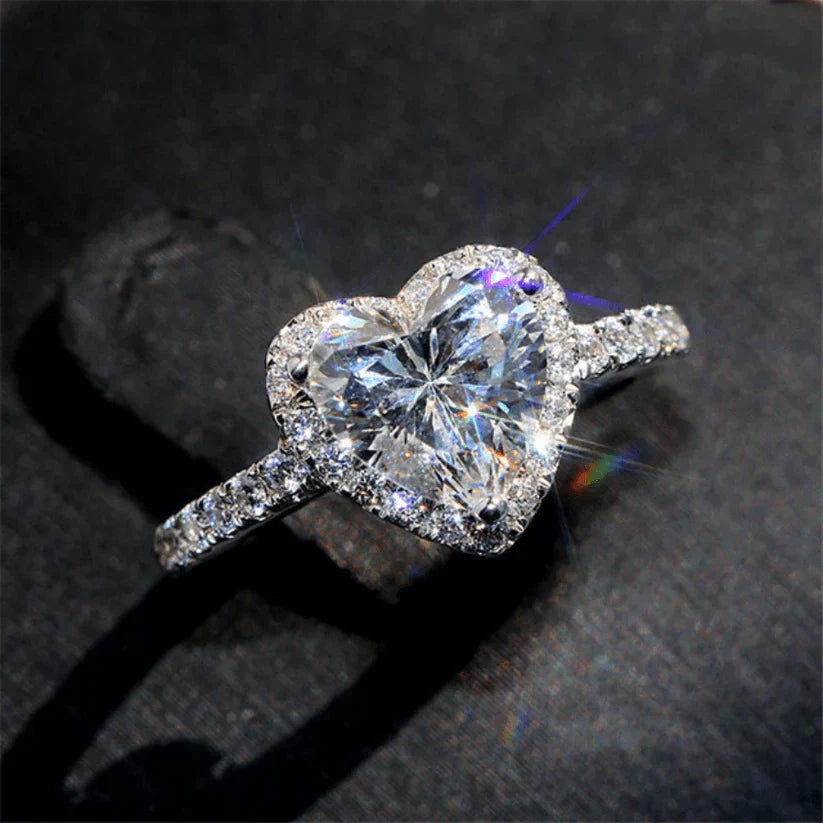 Coralia Amouré Ring | Hvidguld