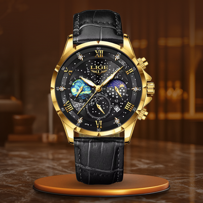 Elegant Månefase Ur