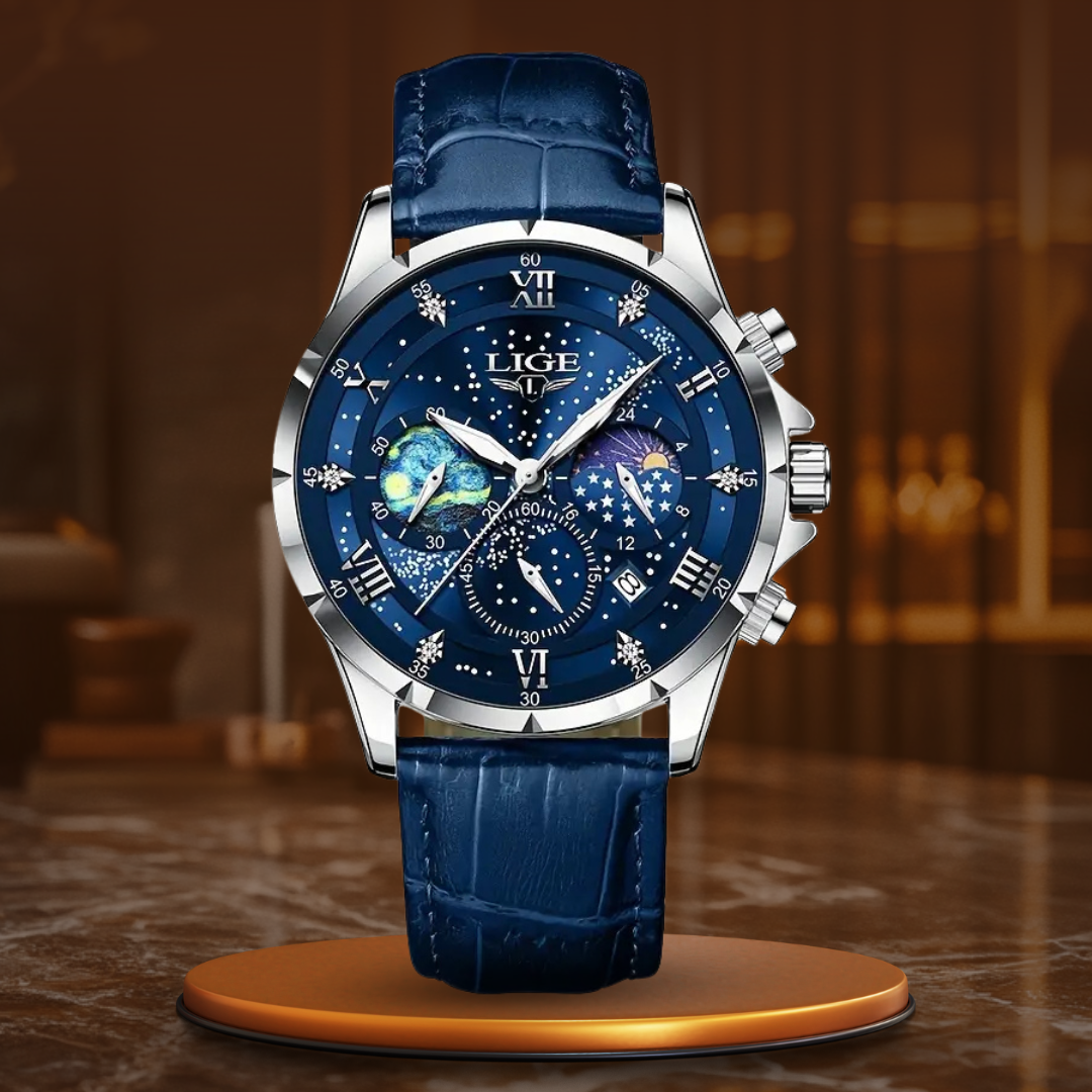 Elegant Månefase Ur