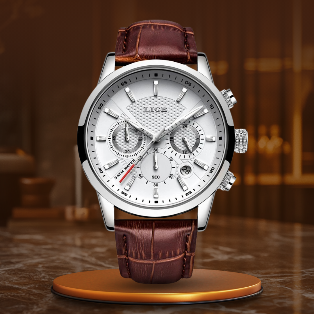 Moderne Militær Læderur™ - Olsen & Olsen