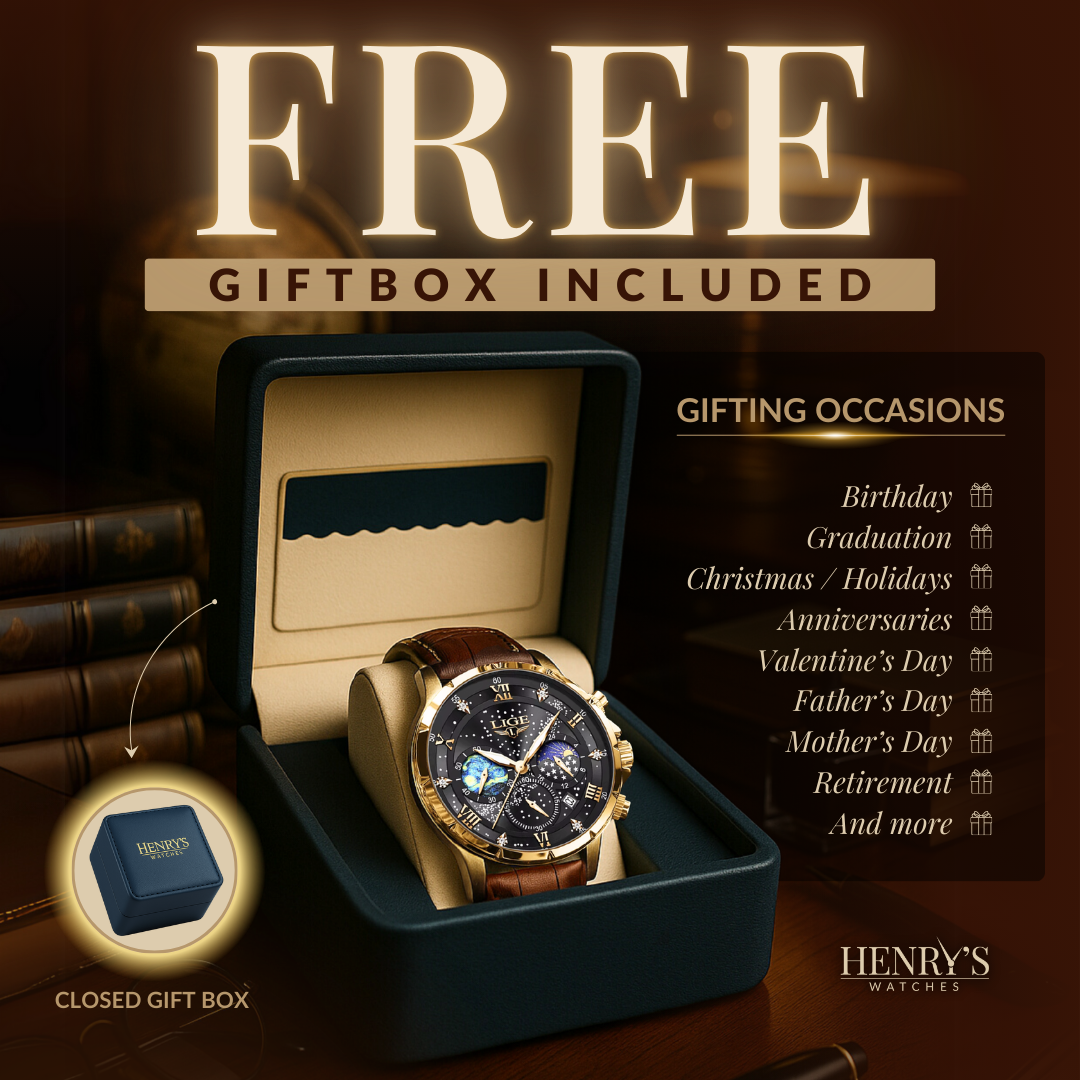 Dobbelt Tourbillon Luminous Mekanisk Ur
