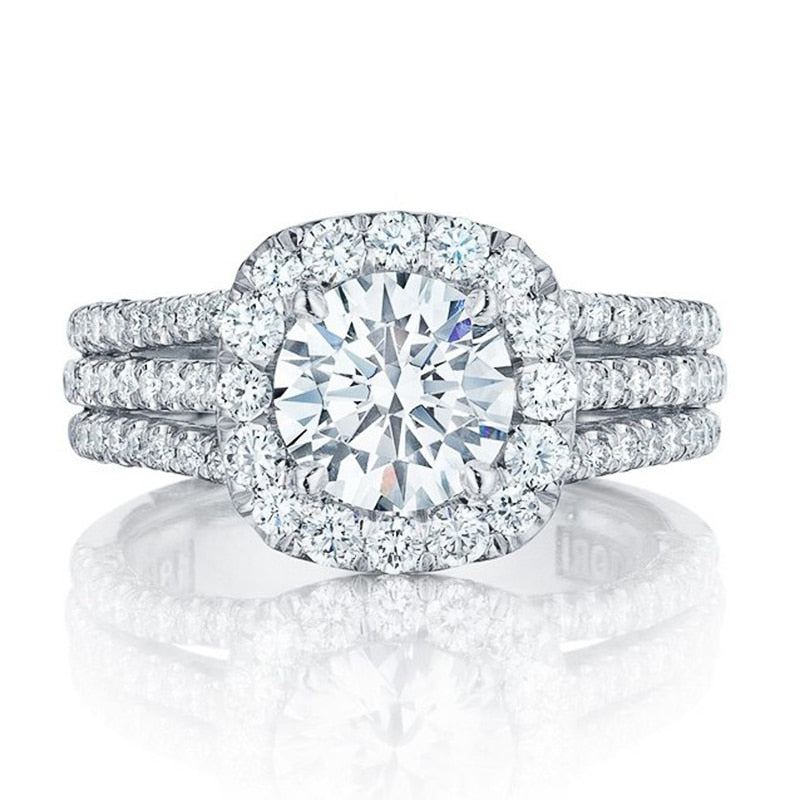 Clarinda Vellori Ring | Hvidguld