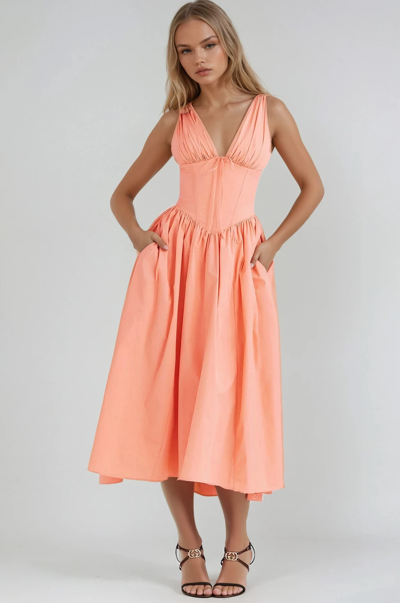 Rosea Elegant Sommerkjole