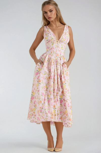 Rosea Elegant Sommerkjole