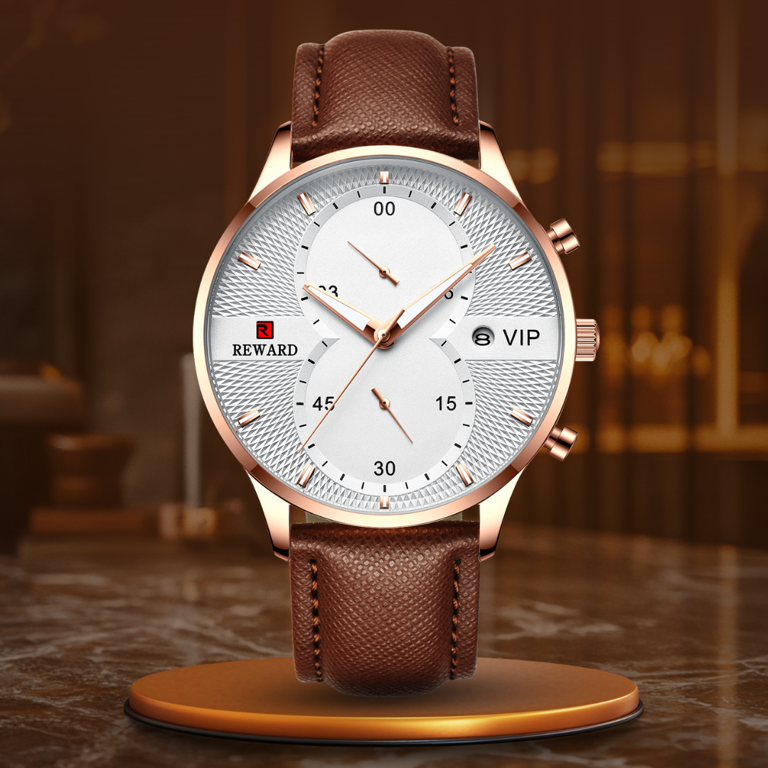 Luxus Chronograph™ Holdbar Quartz Ur fra Olsen & Olsen