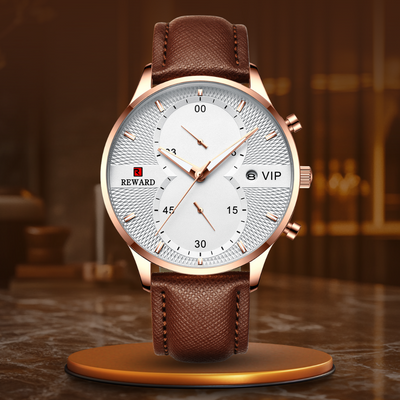 Luksuriøs Chronograph Holdbar Quartz Ur
