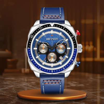 Luksus Chronograph Sport Quartz Ur