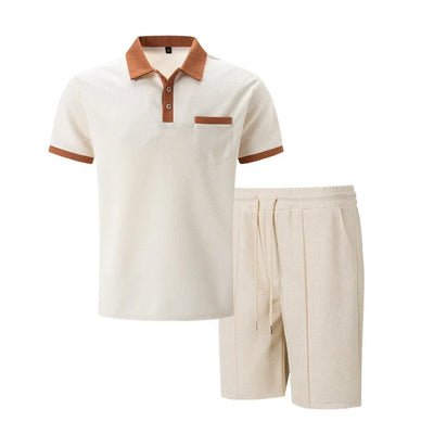 Ryan - Polo og Shorts Sommersæt i Bomuld