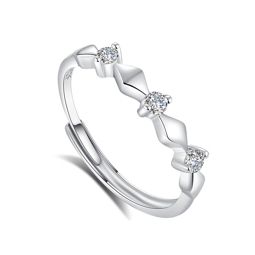 Liliane Rousseau Ring | Hvidguld