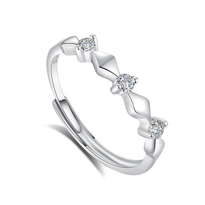 Liliane Rousseau Ring | Hvidguld