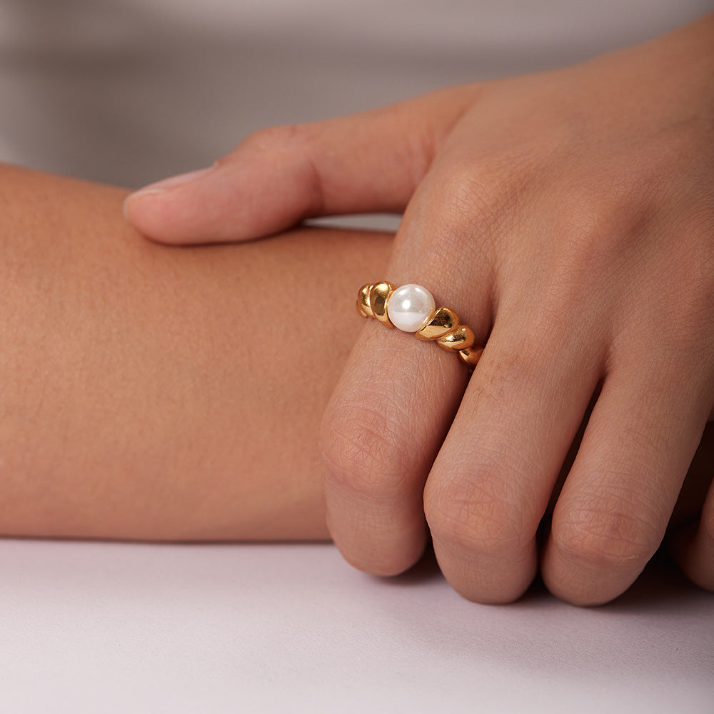 Scarlett Sødvandsperle Ring