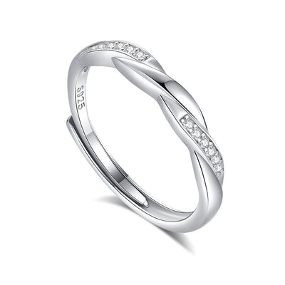 Florence Duval Ring | Hvidguld