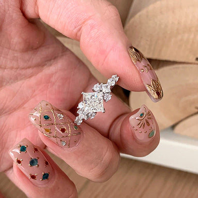 Vera Collette Ring | Hvidguld