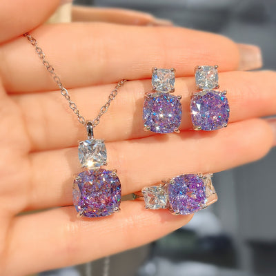 Adeline Violetta Satz | Hvidguld 14k