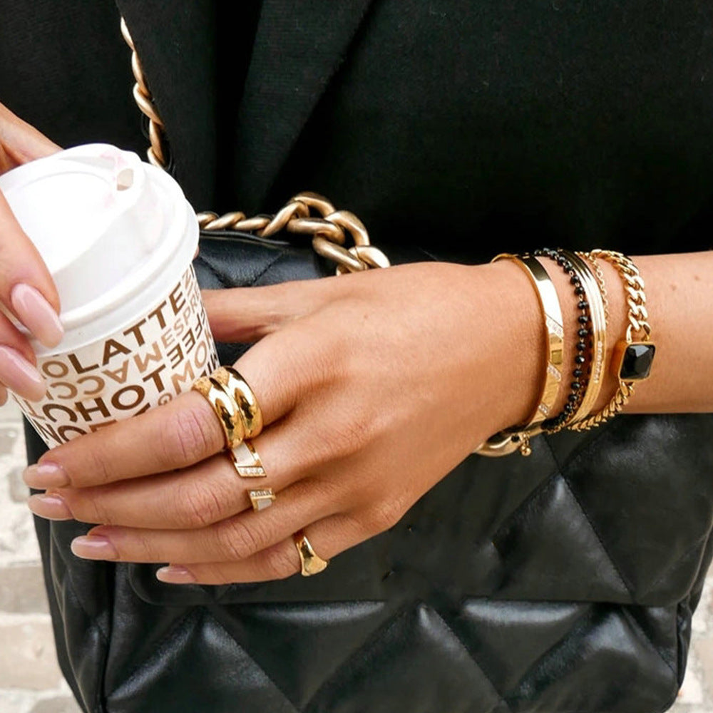 Zelle Guld Ring