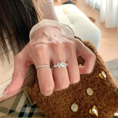 Vera Collette Ring | Hvidguld