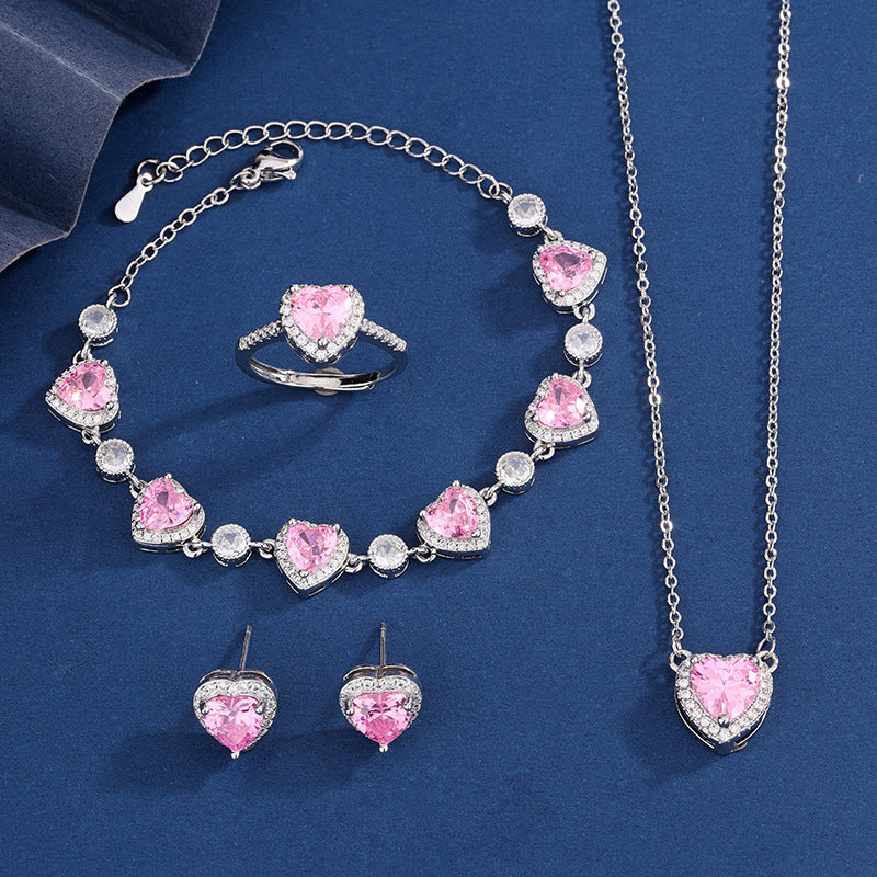 Juliette Amour Sæt | Hvidguld 16k