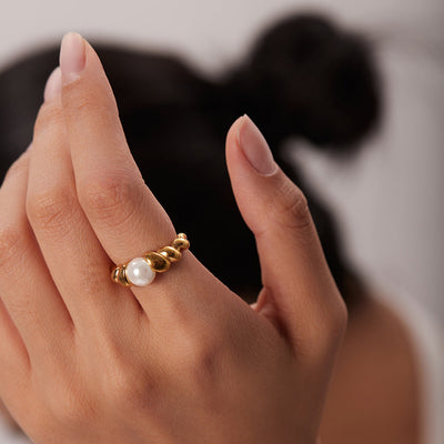 Scarlett Sødvandsperle Ring