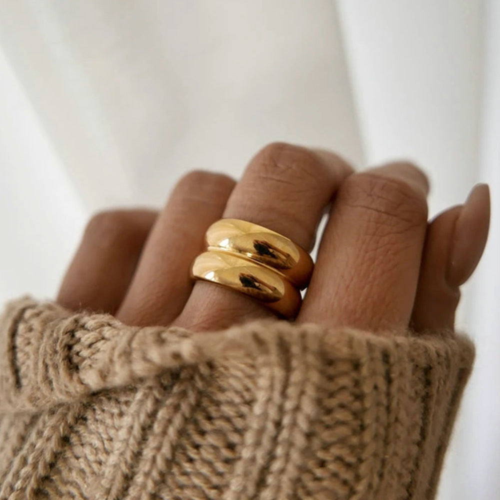 Zelle Guld Ring