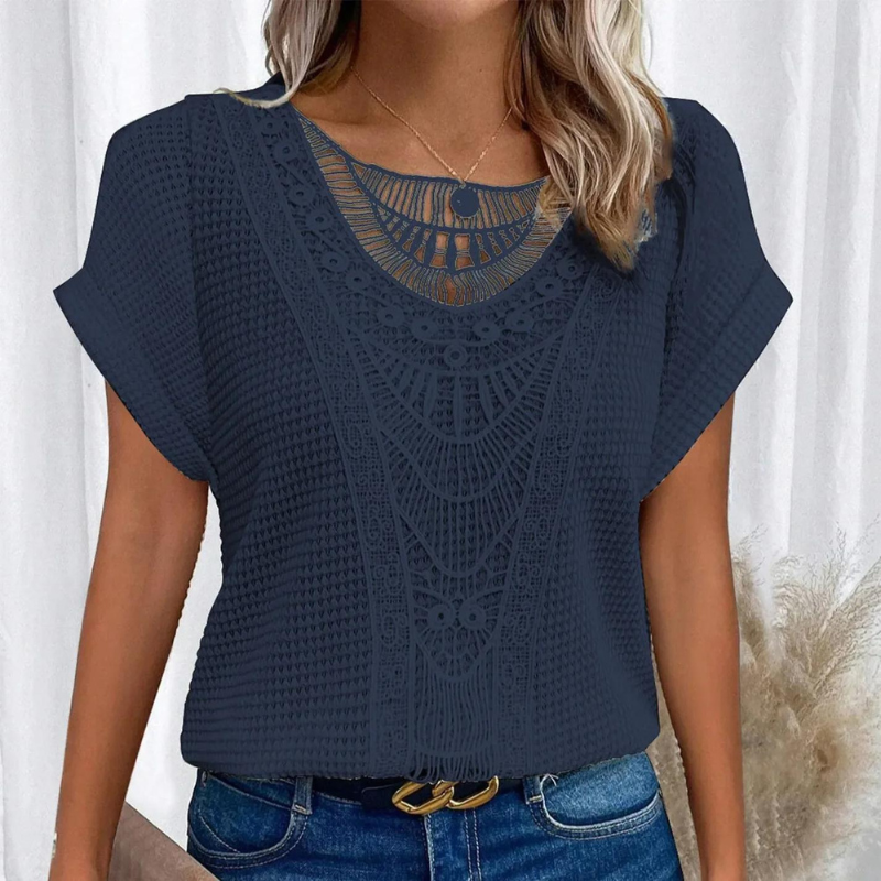 Elegant Blonde Top - Olsen Official