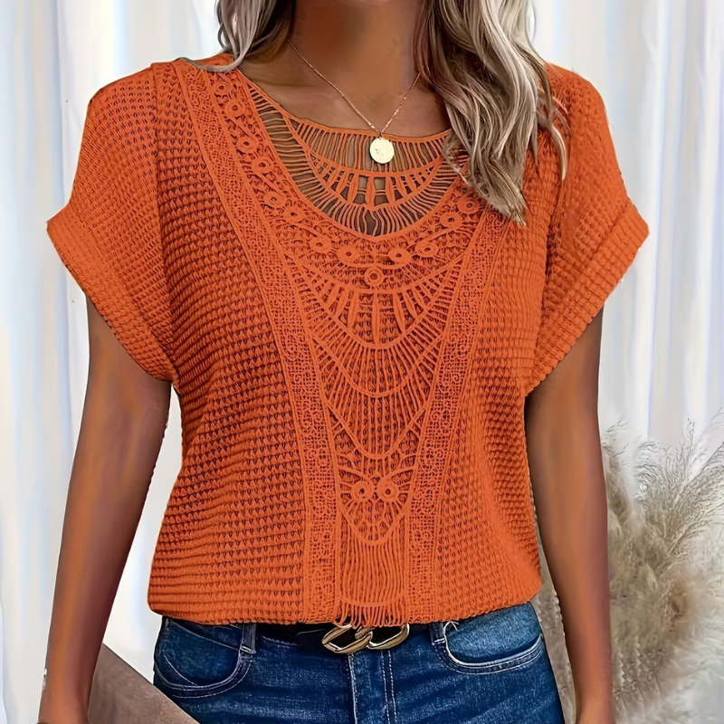 Elegant Blonde Top - Olsen Official