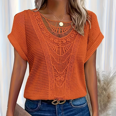 Elegant Blonde Top - Olsen Official