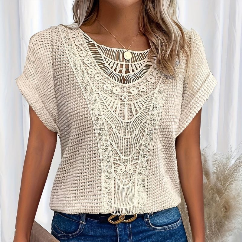 Elegant Blonde Top - Olsen Official