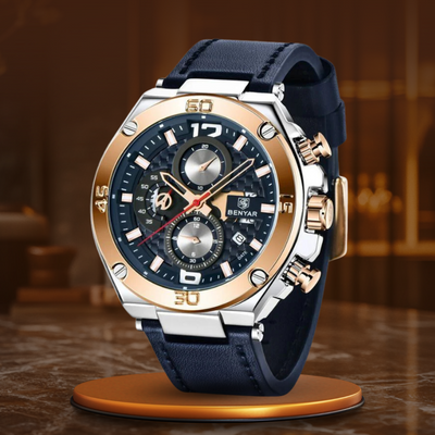 Kvarts Multifunktionel Sport Chronograph Ur