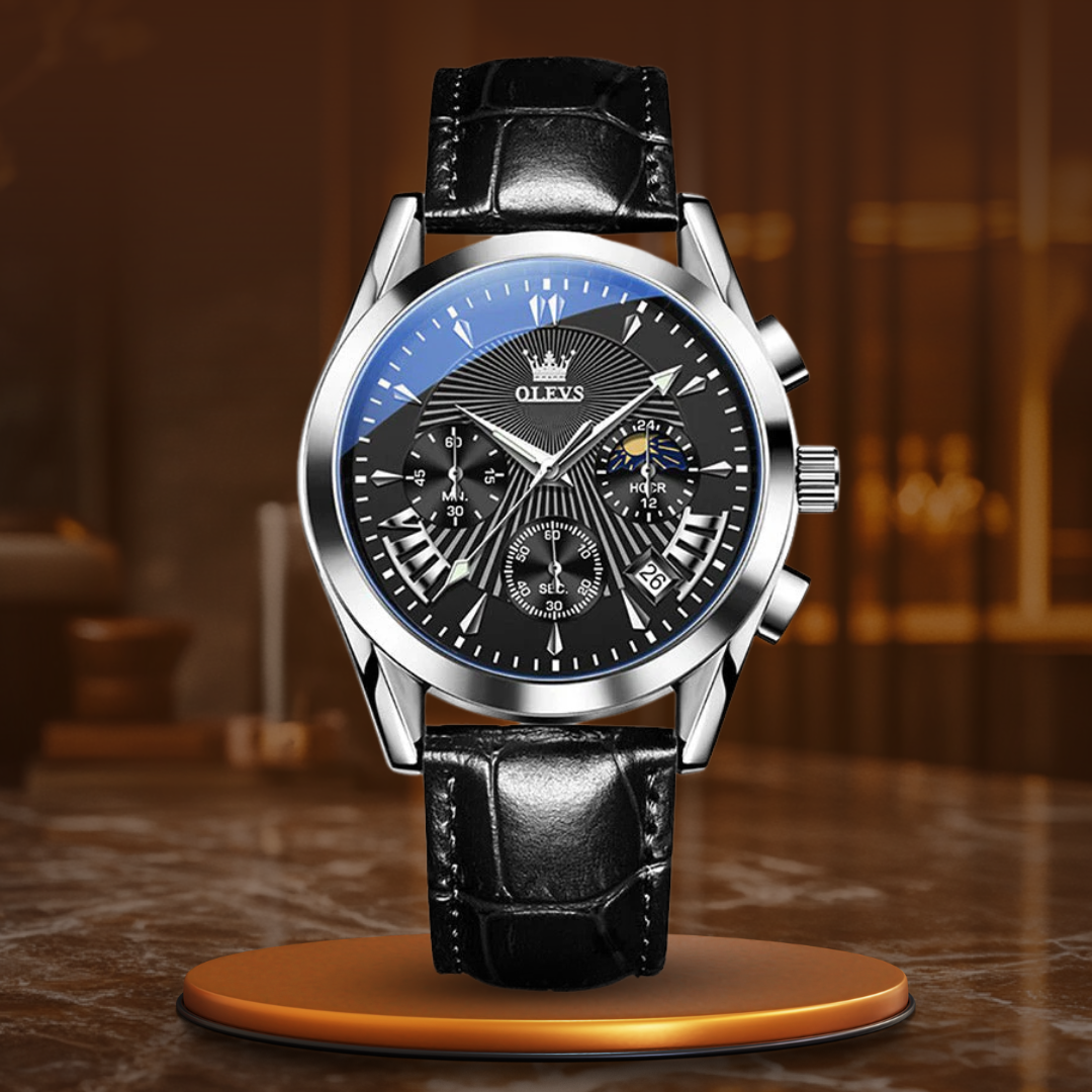 Quartz Læderrem Ur