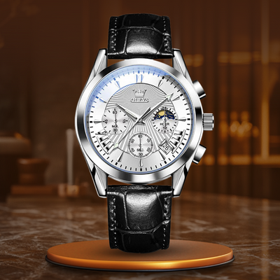 Quartz Læderrem Ur