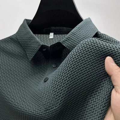 Henny™ | Elegant Polo med Korte Ærmer til Mænd - Olsen & Olsen - Olsen Official