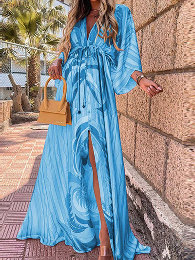Rosea Stilfuld Farverig Kjole