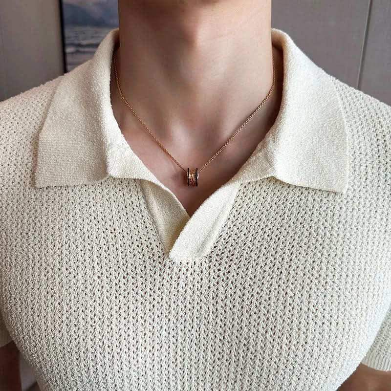 Mandlig V-Udskæring Polo T-shirt Jeremy™ | Olsen & Olsen - Olsen Official