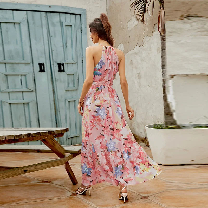 Rosea Stilfuld Maxi Kjole