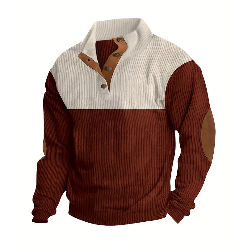Jesper | Moderne Sweater med Knapper