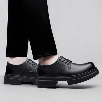 MASON™ | LUKSURIØSE LÆDERSKO MED PLATFORMSÅL