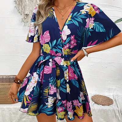 elena™ Blomsterprint Sommerdragt - Olsen Official