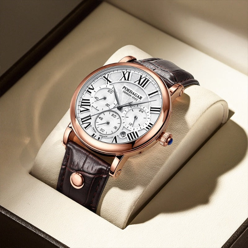 Luksus Casual Fashion Chronograph Ur